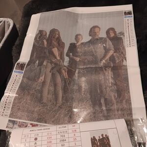 The Walking Dead Diamond Painting Kit 30x40